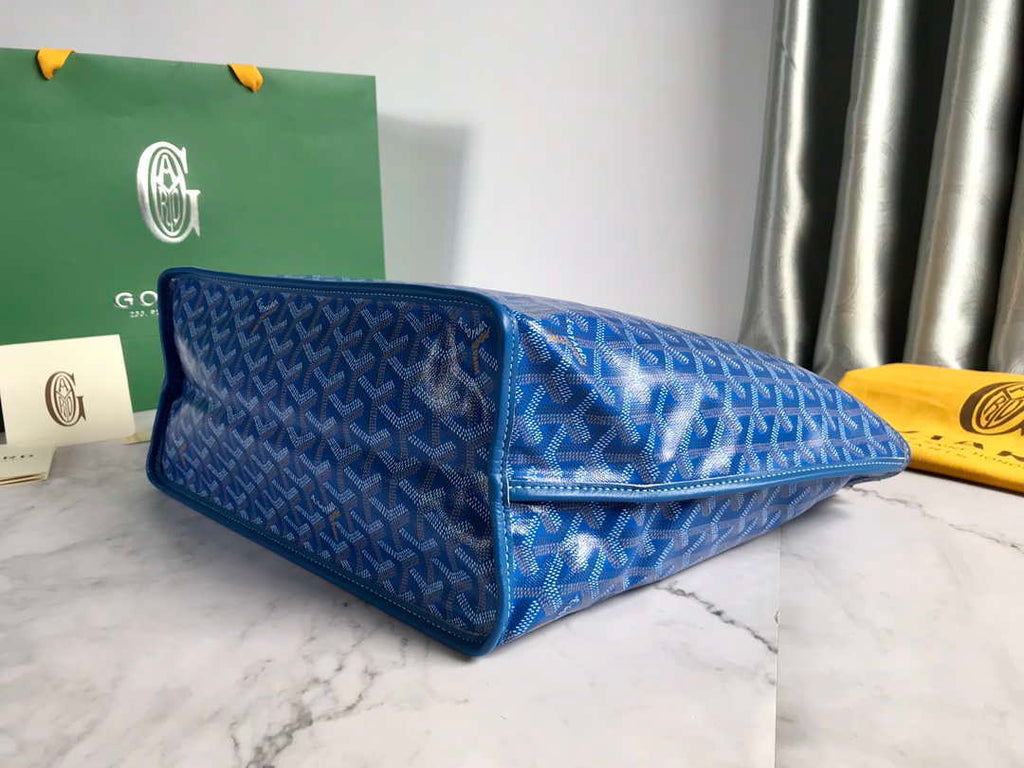 Goyard GMLTY01CL03P Saint Louis GM Bag Blue
