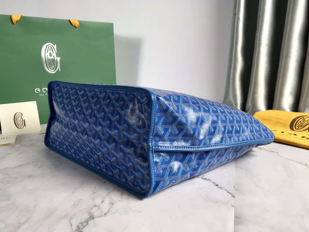 Goyard GMLTY01CL03P Saint Louis GM Bag Blue - Default Title - View 4