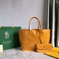 Goyard GMLTY01CL03P Saint Louis GM Bag Yellow - Default Title - View 1