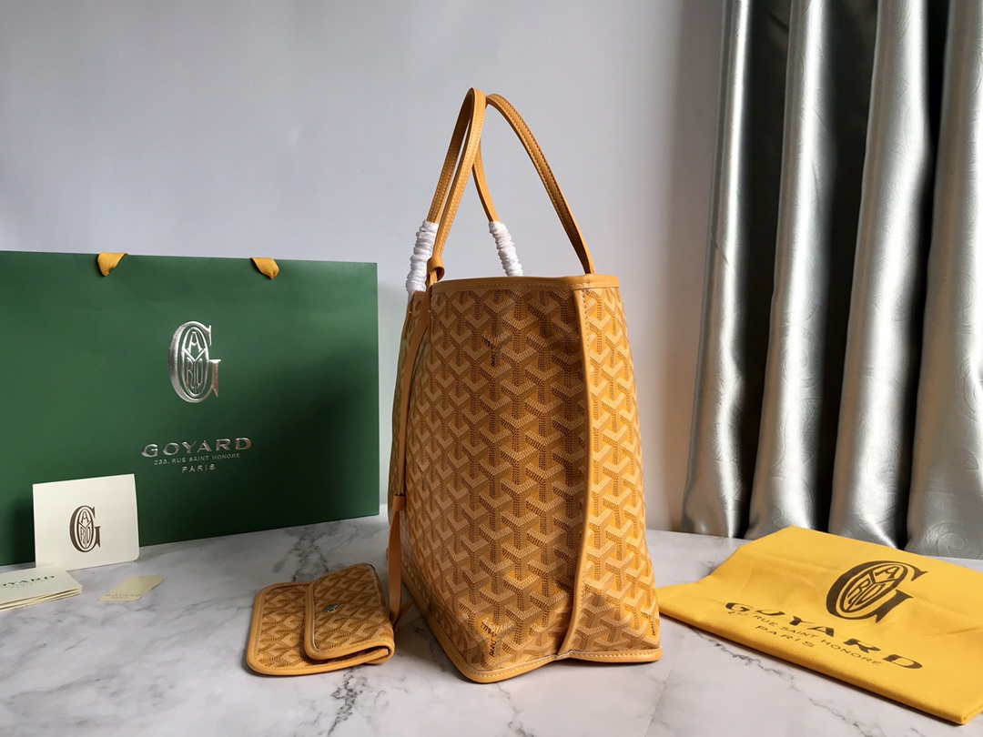Goyard GMLTY01CL03P Saint Louis GM Bag Yellow