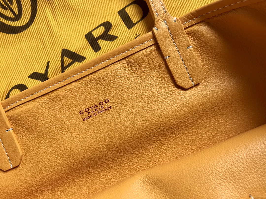 Goyard GMLTY01CL03P Saint Louis GM Bag Yellow - Default Title - View 6