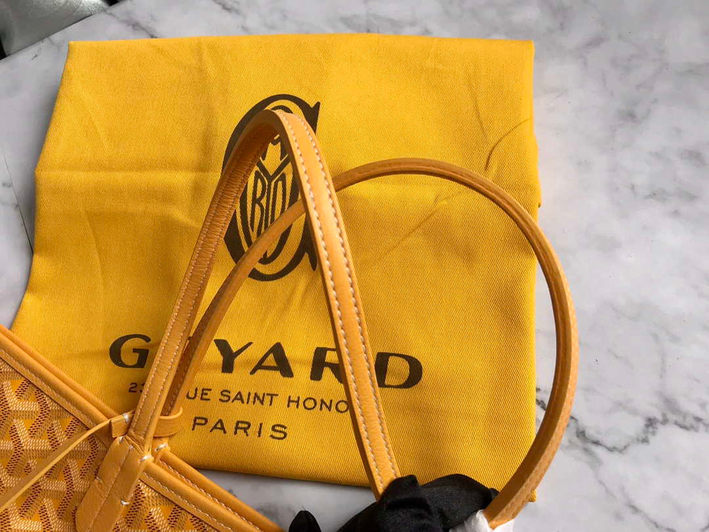 Goyard GMLTY01CL03P Saint Louis GM Bag Yellow