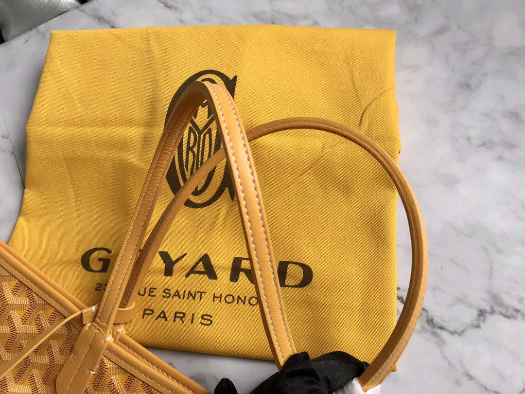 Goyard GMLTY01CL03P Saint Louis GM Bag Yellow - Default Title - View 7