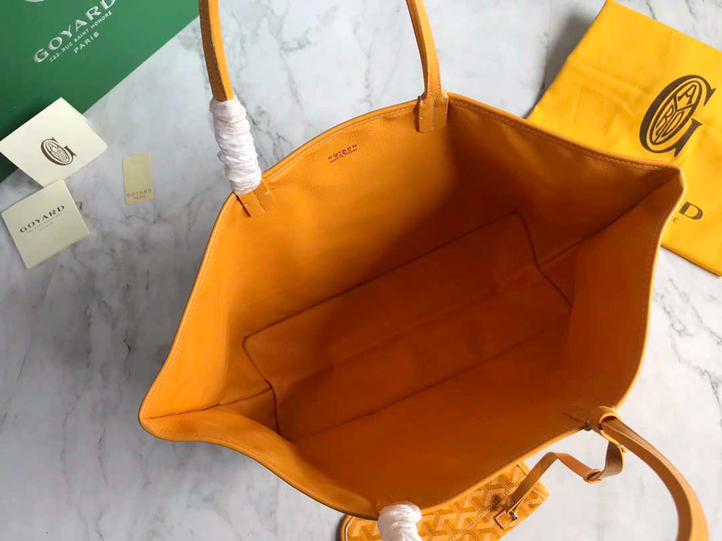 Goyard GMLTY01CL03P Saint Louis GM Bag Yellow