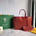 Goyard GMLTY01CL03P Saint Louis GM Bag Red - Default Title - View 1