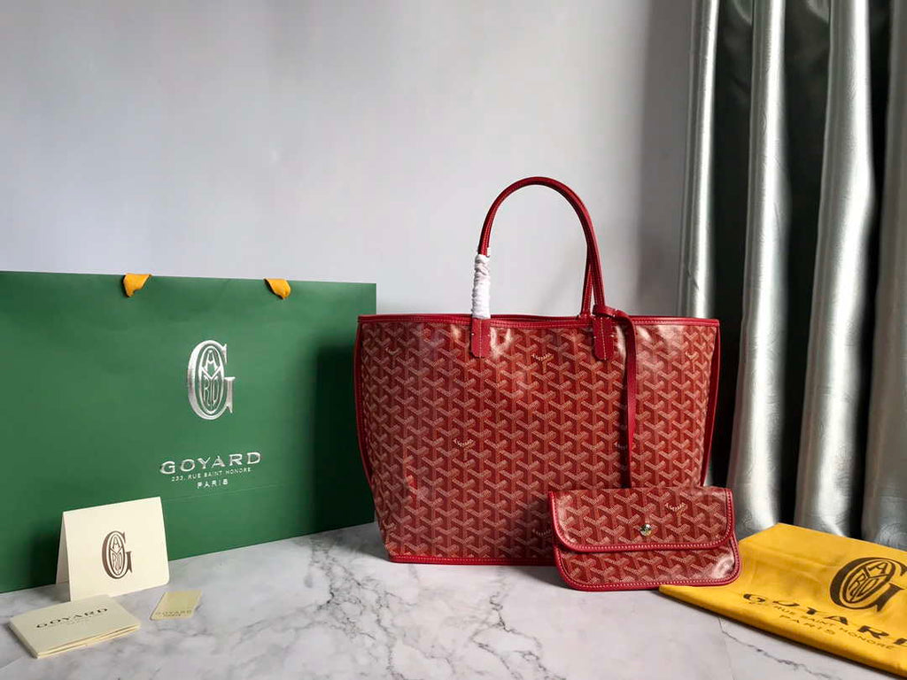 Goyard GMLTY01CL03P Saint Louis GM Bag Red