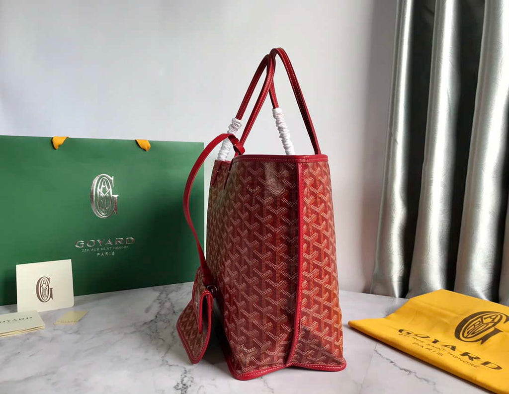 Goyard GMLTY01CL03P Saint Louis GM Bag Red