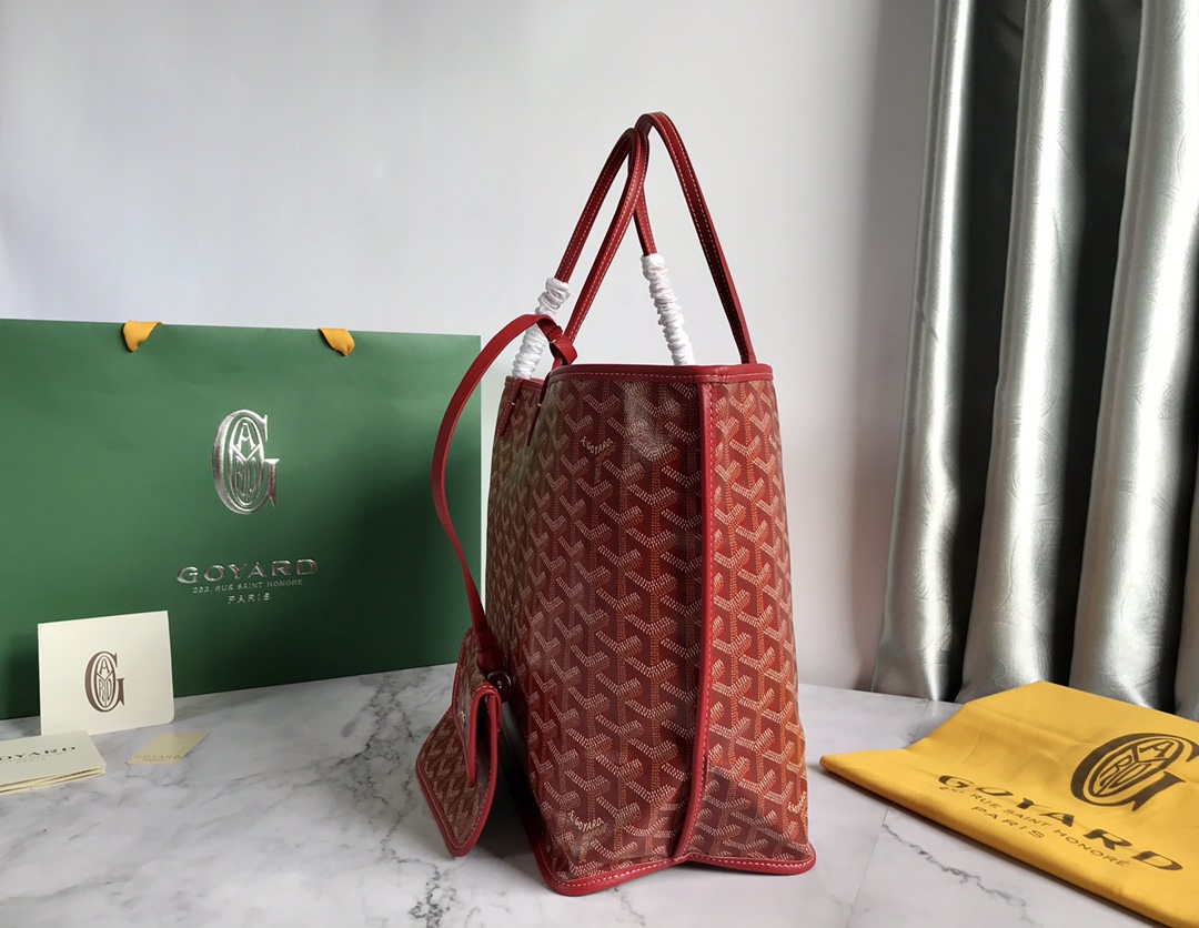 Goyard GMLTY01CL03P Saint Louis GM Bag Red
