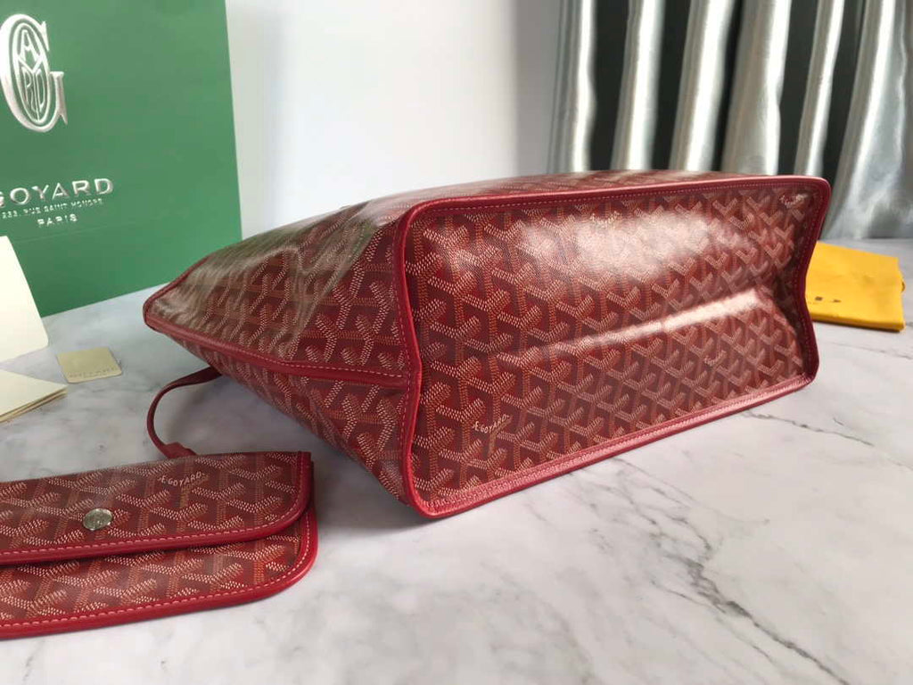 Goyard GMLTY01CL03P Saint Louis GM Bag Red