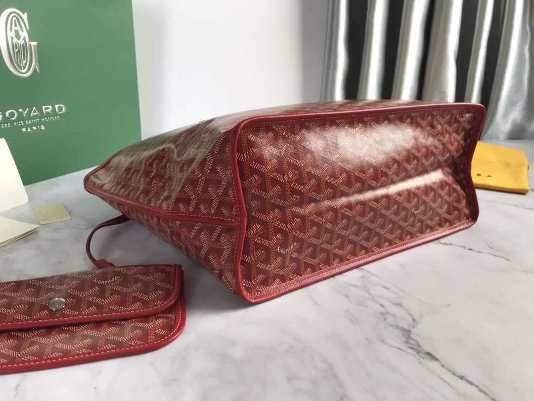 Goyard GMLTY01CL03P Saint Louis GM Bag Red - Default Title - View 4