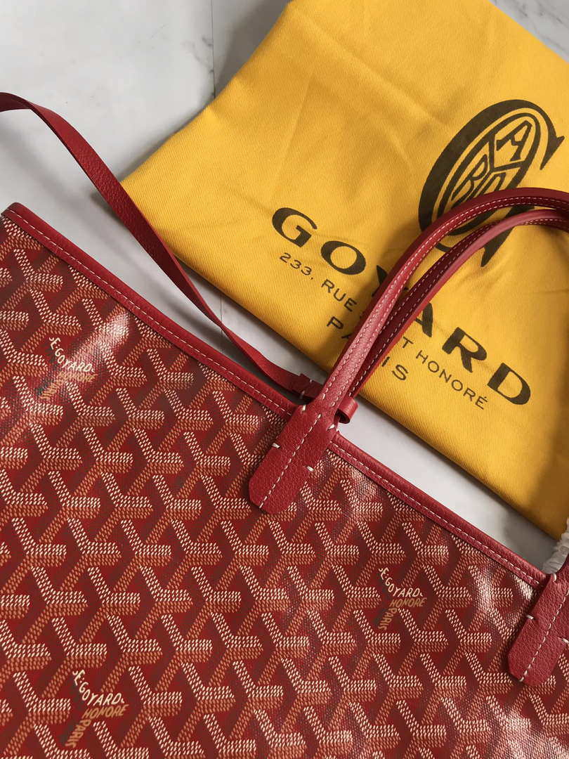 Goyard GMLTY01CL03P Saint Louis GM Bag Red - Default Title - View 5