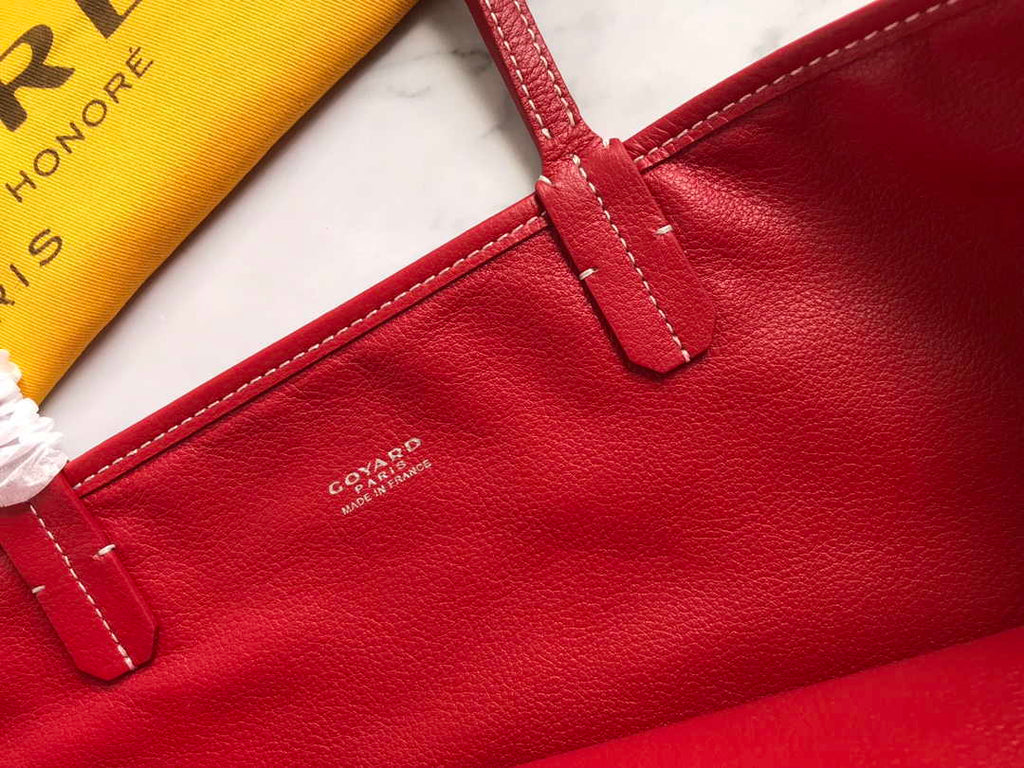 Goyard GMLTY01CL03P Saint Louis GM Bag Red