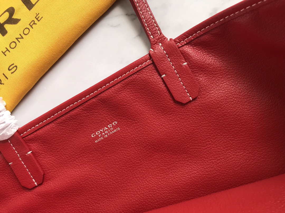 Goyard GMLTY01CL03P Saint Louis GM Bag Red - Default Title - View 7