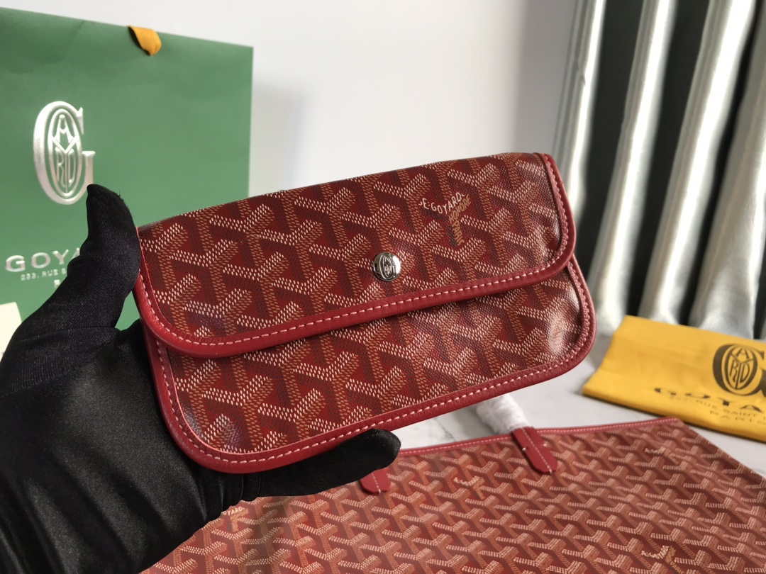 Goyard GMLTY01CL03P Saint Louis GM Bag Red