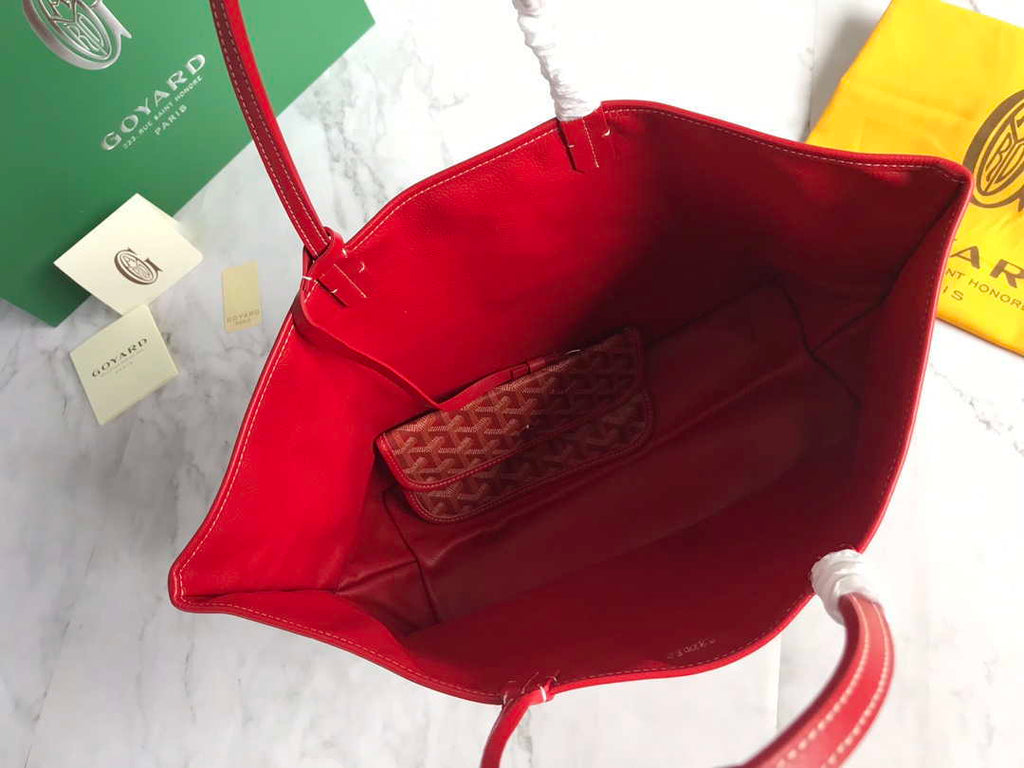Goyard GMLTY01CL03P Saint Louis GM Bag Red
