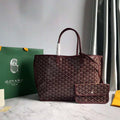 Goyard GMLTY01CL03P Saint Louis GM Bag Wine Red - Default Title - View 1