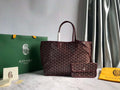 Goyard GMLTY01CL03P Saint Louis GM Bag Wine Red