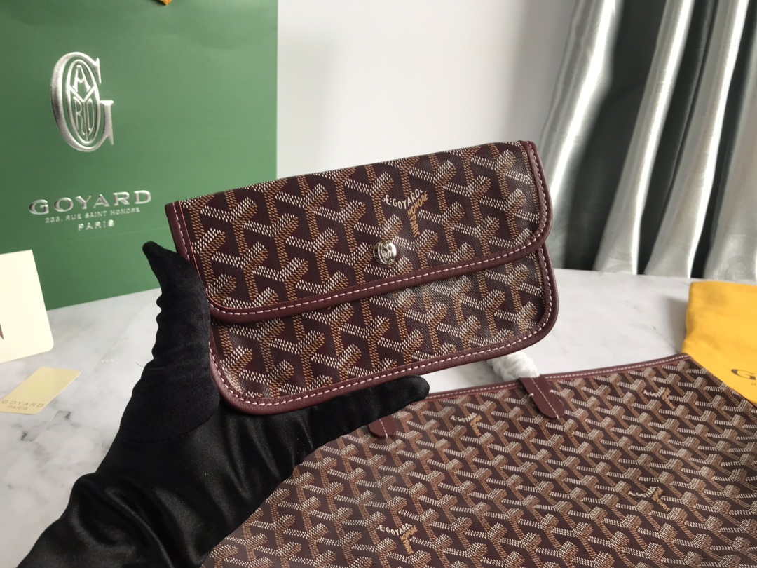 Goyard GMLTY01CL03P Saint Louis GM Bag Wine Red - Default Title - View 7