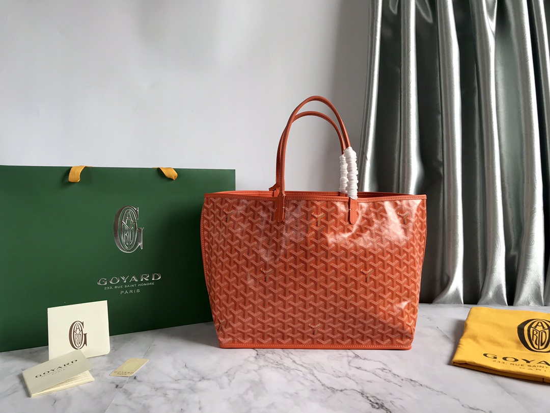 Goyard GMLTY01CL03P Saint Louis GM Bag Orange - Default Title - View 3