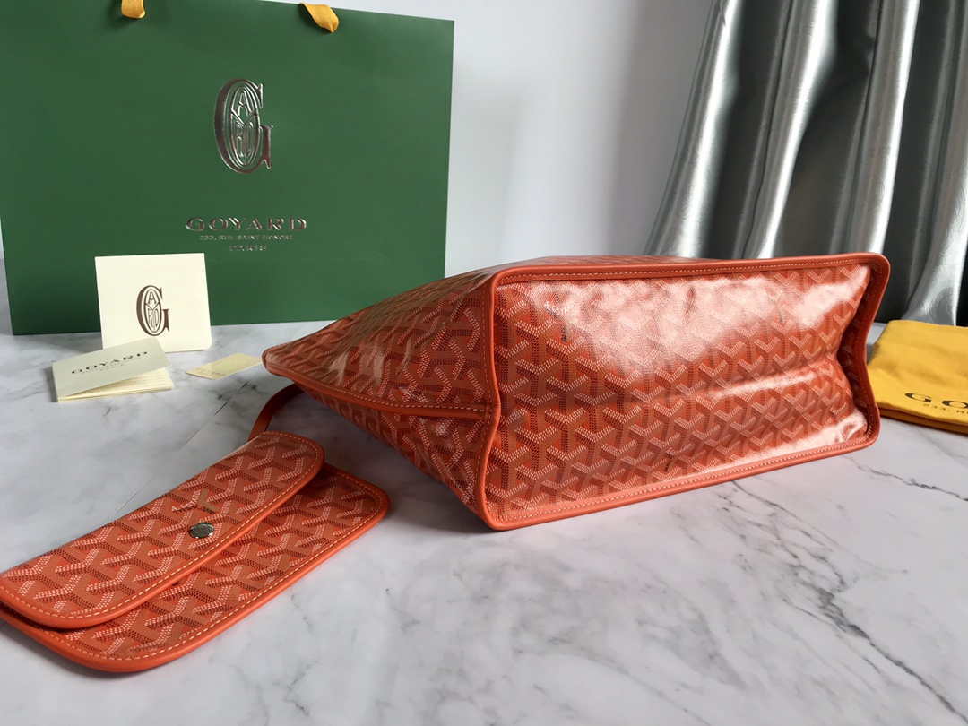 Goyard GMLTY01CL03P Saint Louis GM Bag Orange - Default Title - View 4