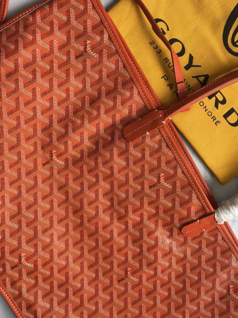 Goyard GMLTY01CL03P Saint Louis GM Bag Orange - Default Title - View 5