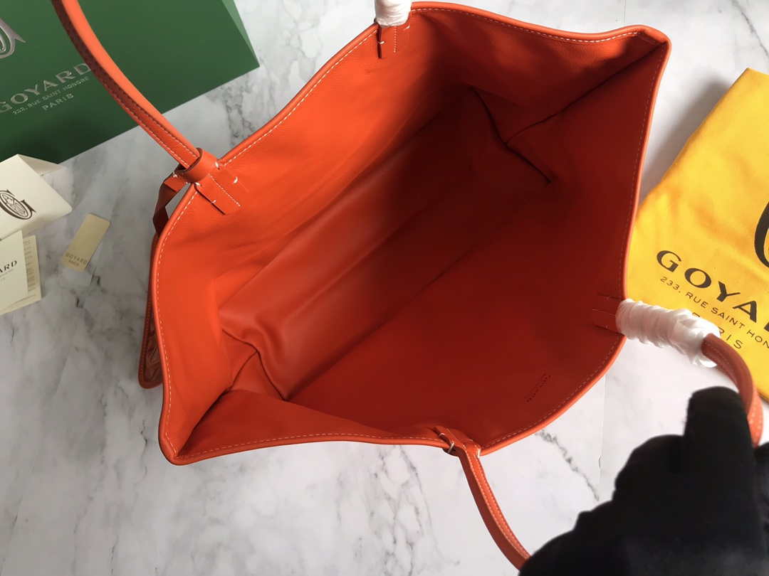 Goyard GMLTY01CL03P Saint Louis GM Bag Orange - Default Title - View 9