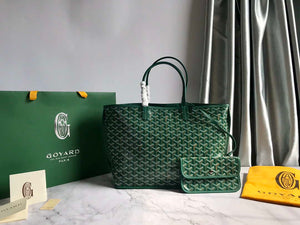 Goyard GMLTY01CL03P Saint Louis GM Bag Green - Default Title - View 1