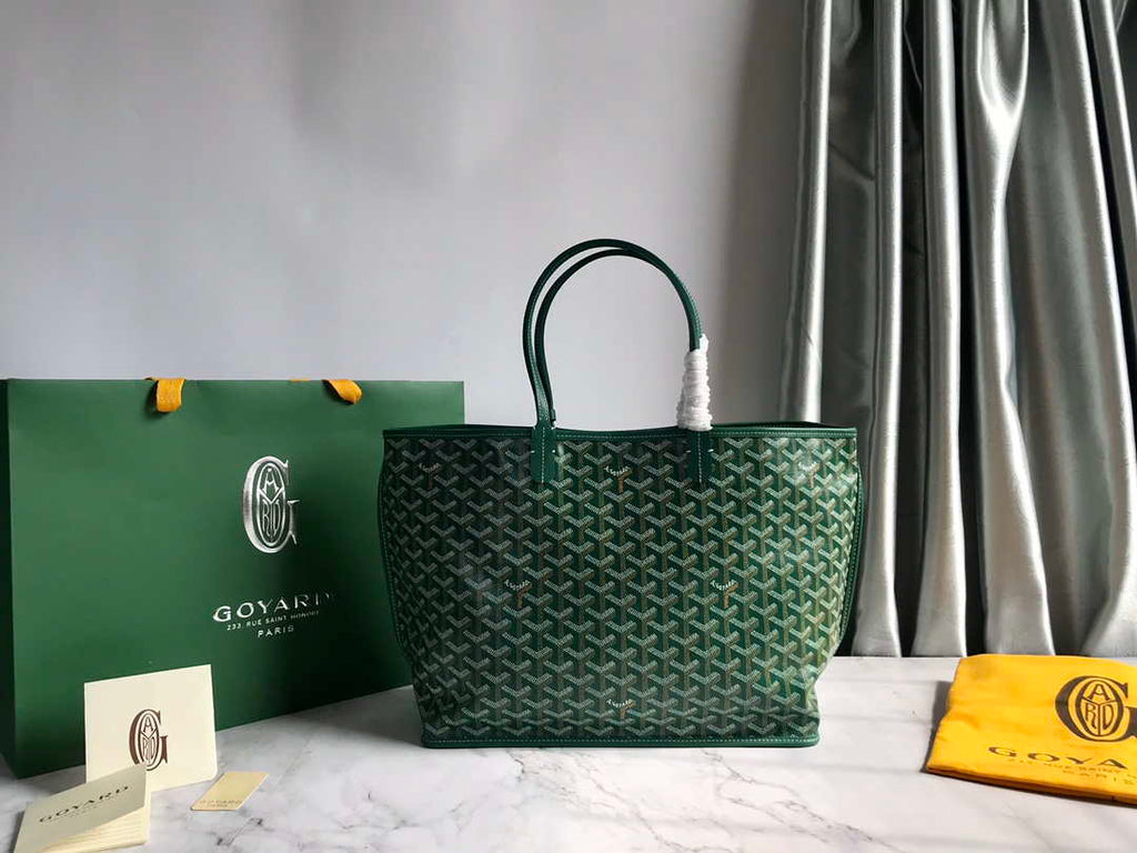 Goyard GMLTY01CL03P Saint Louis GM Bag Green