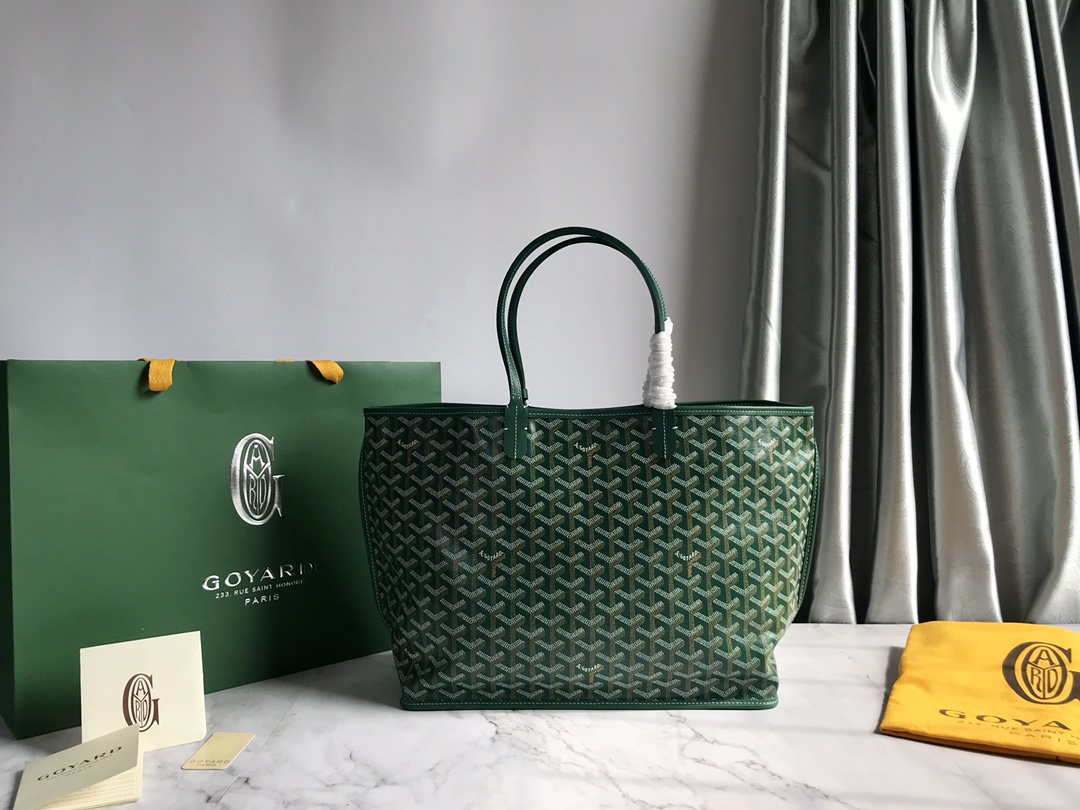 Goyard GMLTY01CL03P Saint Louis GM Bag Green