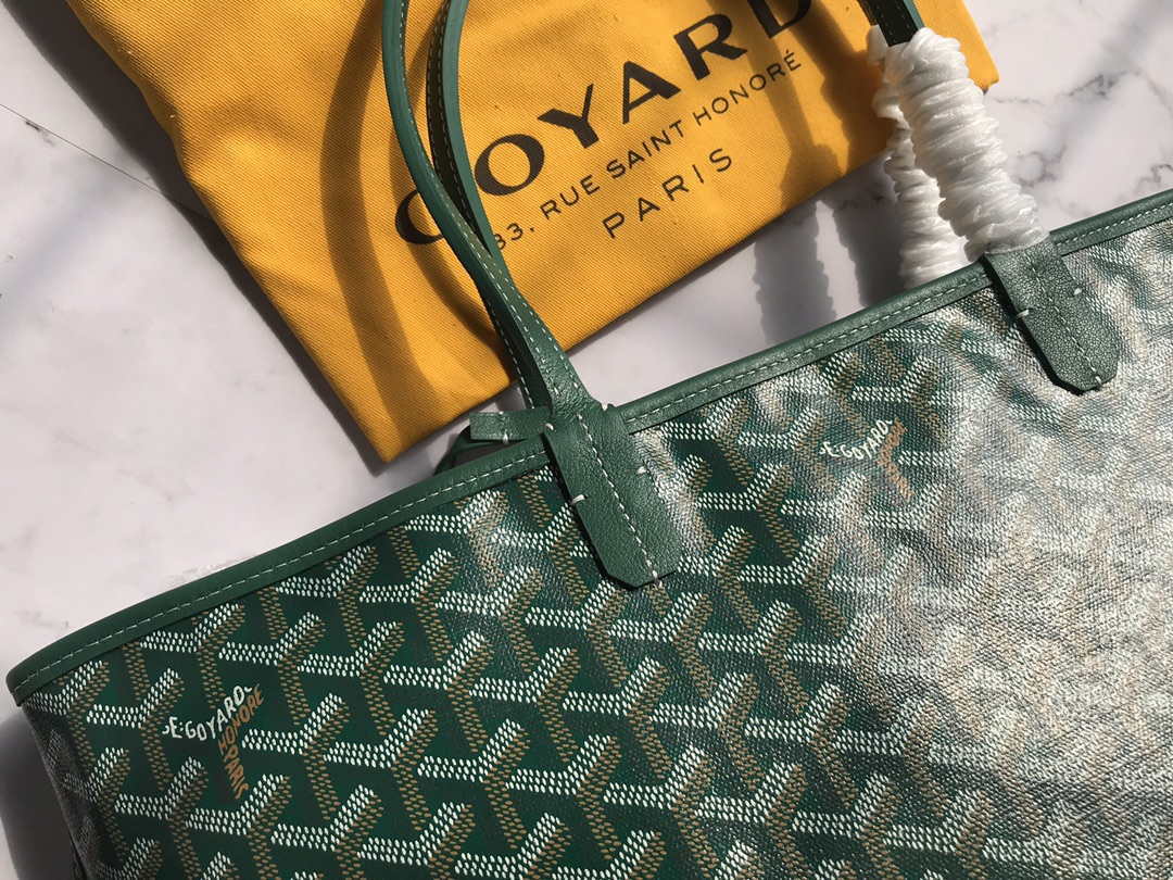 Goyard GMLTY01CL03P Saint Louis GM Bag Green - Default Title - View 5