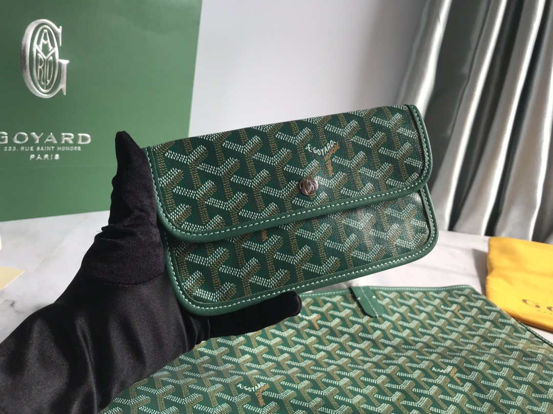 Goyard GMLTY01CL03P Saint Louis GM Bag Green - Default Title - View 7