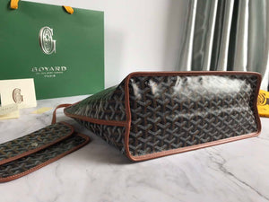 Goyard GMLTY01CL03P Saint Louis GM Bag Black with Brown - Default Title - View 4