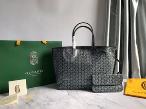 Goyard GMLTY01CL03P Saint Louis GM Bag Grey - Default Title - View 1
