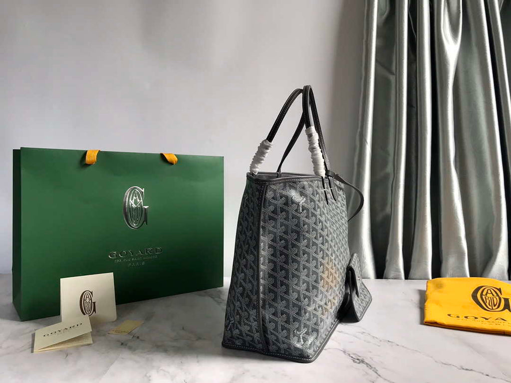 Goyard GMLTY01CL03P Saint Louis GM Bag Grey