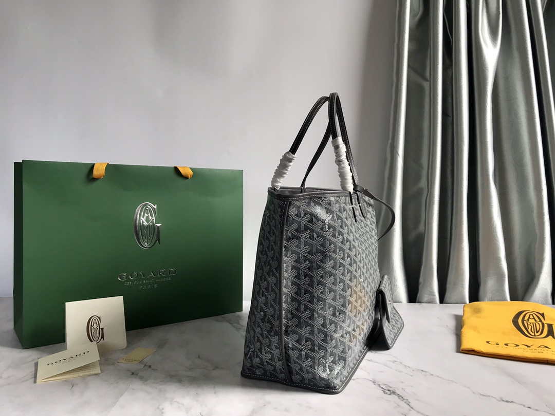 Goyard GMLTY01CL03P Saint Louis GM Bag Grey - Default Title - View 2