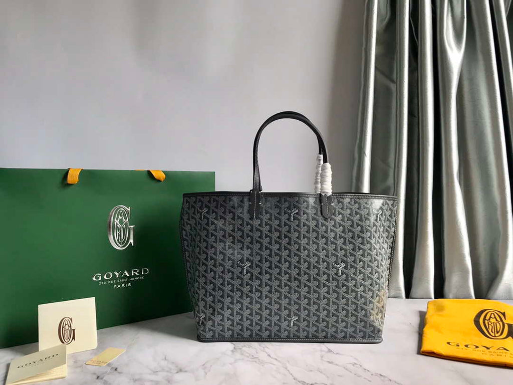 Goyard GMLTY01CL03P Saint Louis GM Bag Grey