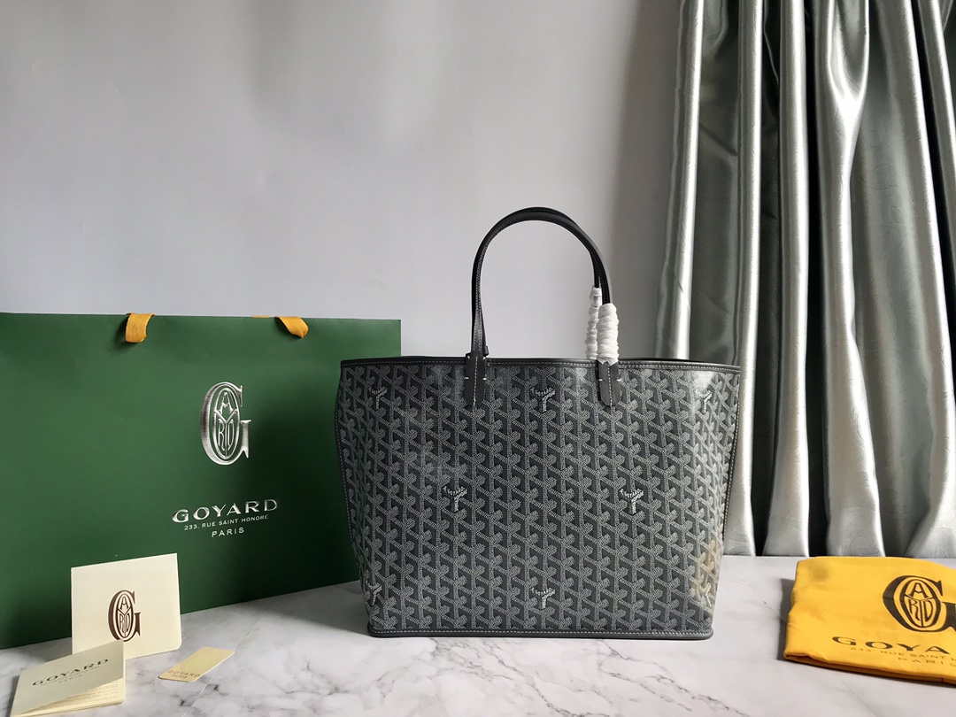 Goyard GMLTY01CL03P Saint Louis GM Bag Grey - Default Title - View 3