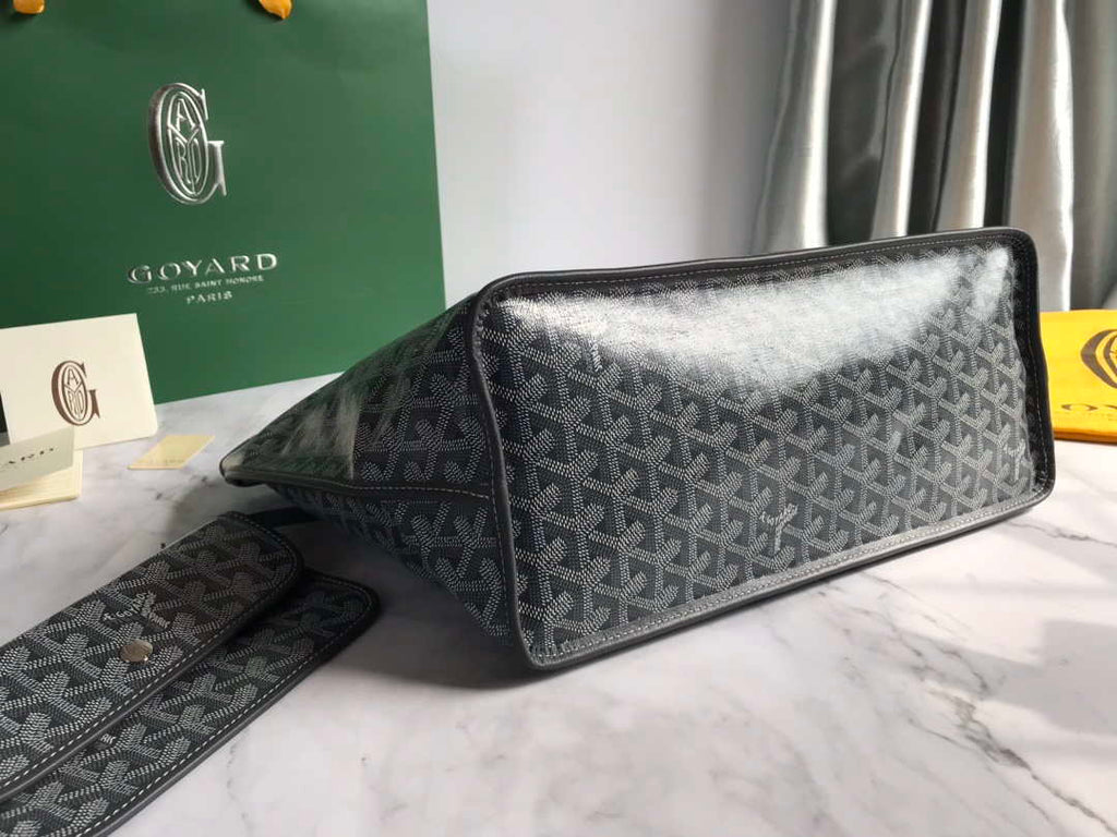 Goyard GMLTY01CL03P Saint Louis GM Bag Grey
