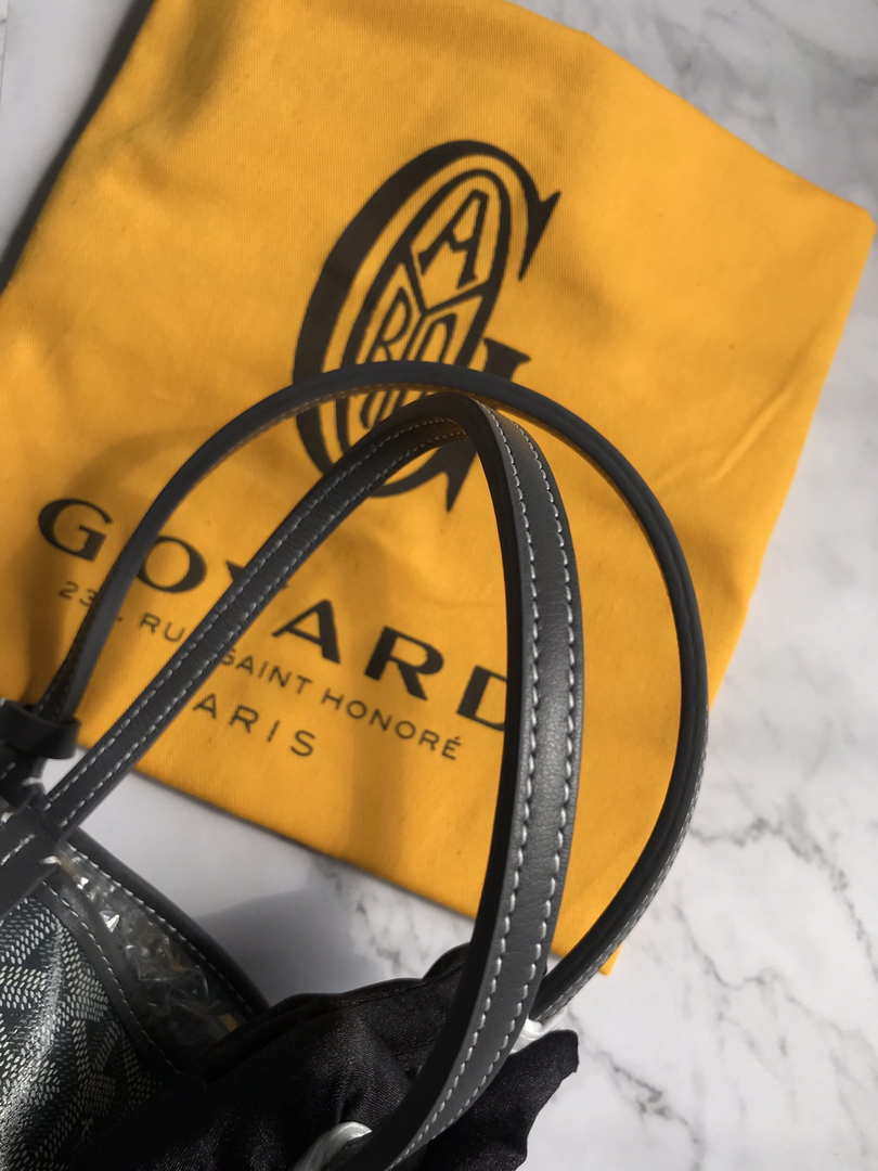 Goyard GMLTY01CL03P Saint Louis GM Bag Grey - Default Title - View 6