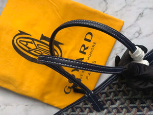 Goyard GMLTY01CL03P Saint Louis GM Bag Brown with Navy Blue - Default Title - View 6