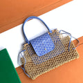 Goyard GY8112 Sac Aligre PM Mesh Bag Blue - Default Title - View 1