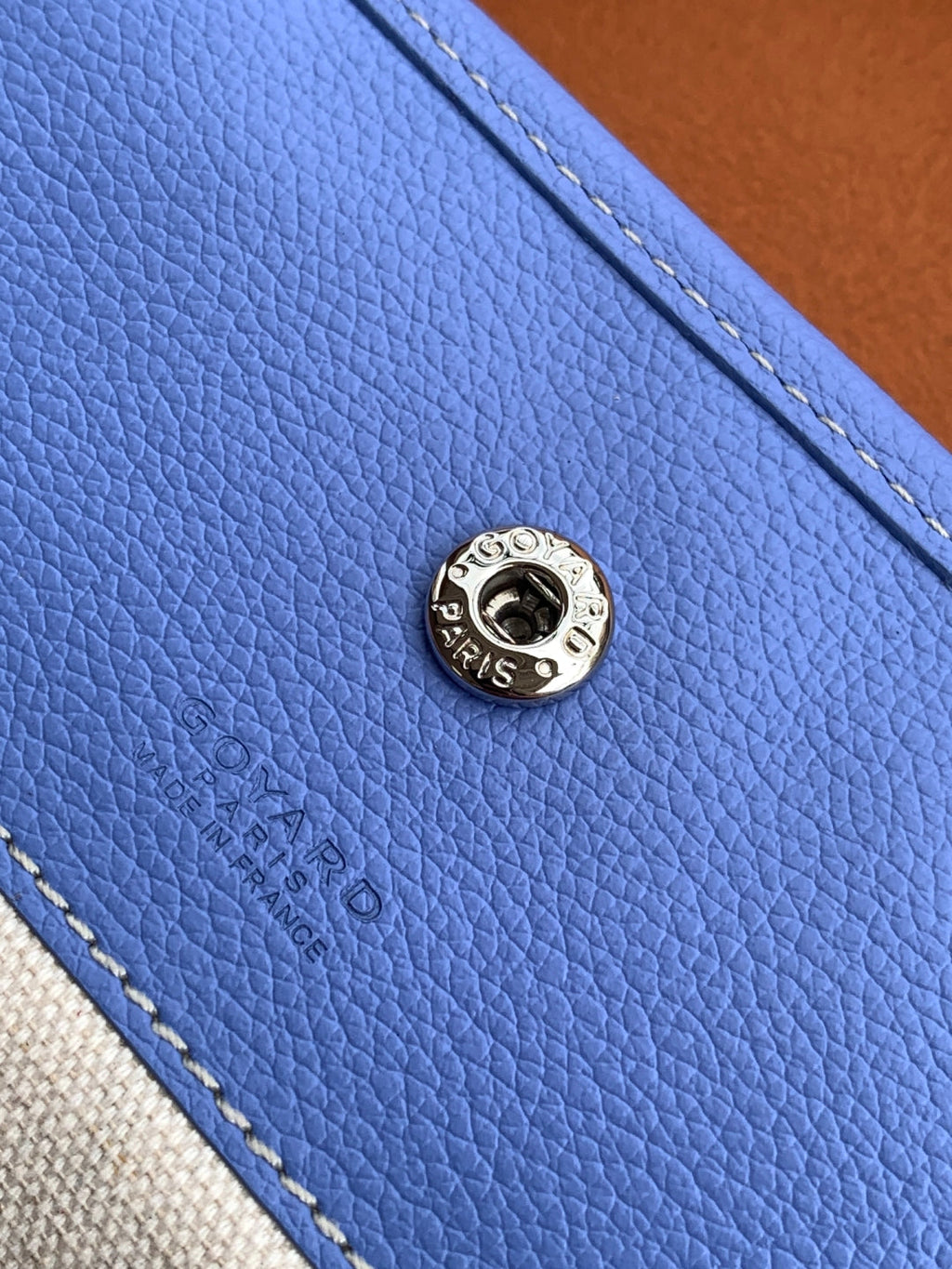 Goyard GY8112 Sac Aligre PM Mesh Bag Blue