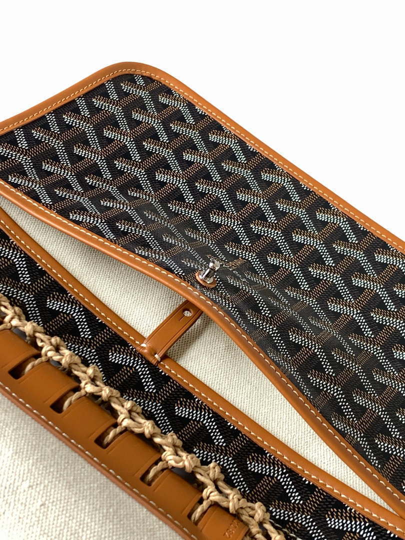 Goyard GY8112 Sac Aligre PM Mesh Bag Black