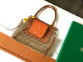 Goyard GY8112 Sac Aligre PM Mesh Bag Orange