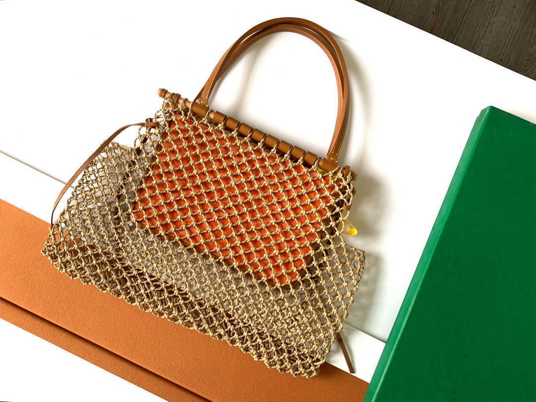 Goyard GY8112 Sac Aligre PM Mesh Bag Orange