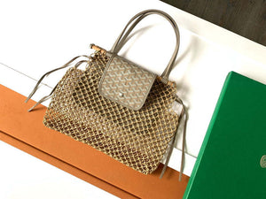 Goyard GY8112 Sac Aligre PM Mesh Bag Gray - Default Title - View 1