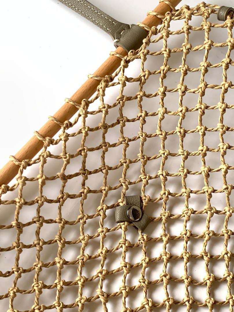Goyard GY8112 Sac Aligre PM Mesh Bag Gray