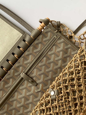 Goyard GY8112 Sac Aligre PM Mesh Bag Gray - Default Title - View 3