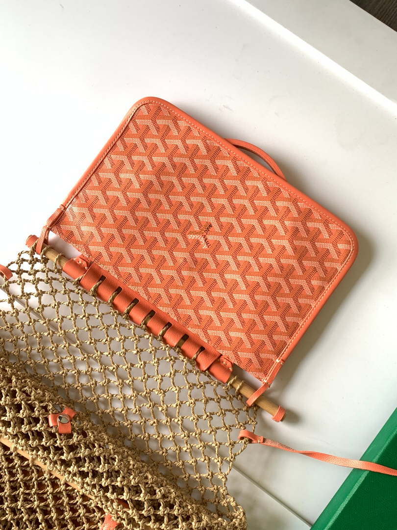 Goyard GY8112 Sac Aligre PM Mesh Bag Pink