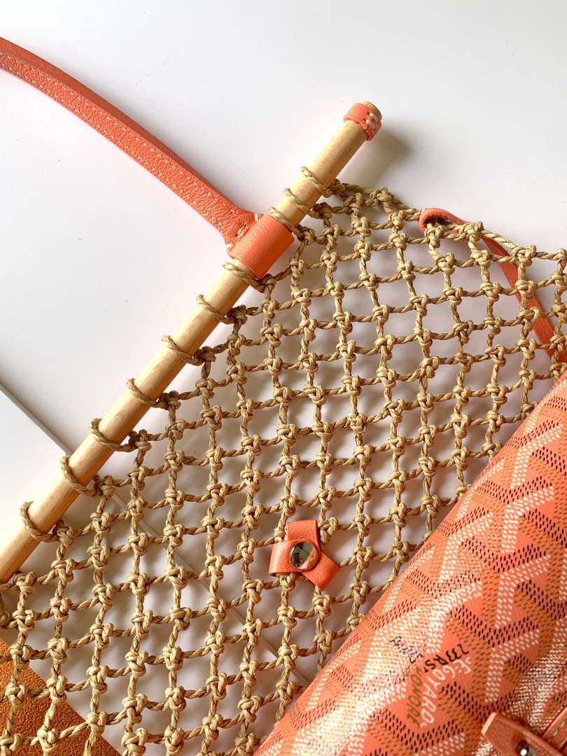 Goyard GY8112 Sac Aligre PM Mesh Bag Pink